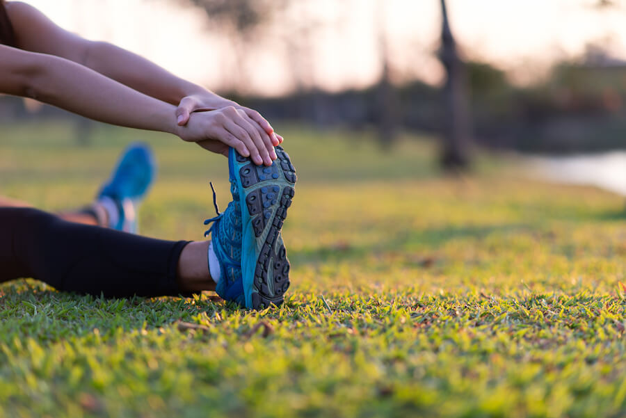 Récupération après un entrainement trail