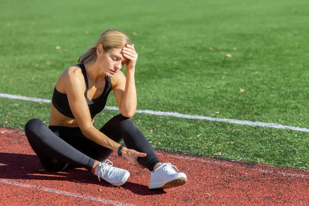 Surentraînement et fatigue mentale d'une coureuse