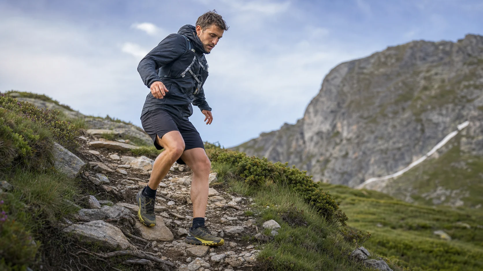 Descente en trail sur terrain technique : guide et position des appuis