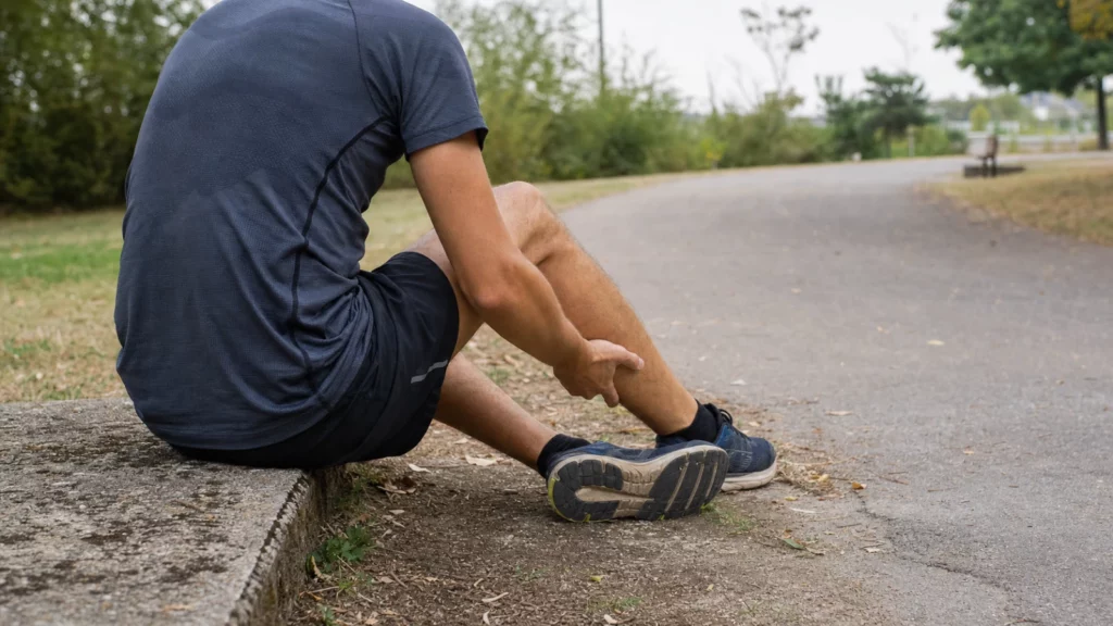 Périostite tibiale du coureur : causes, soins et reprise