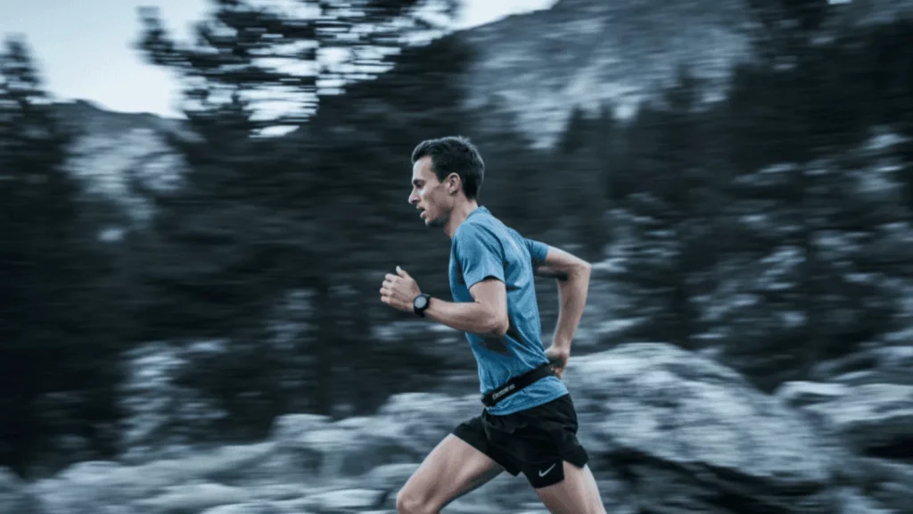 Séance de fractionné sur chemin pour progresser sur trail court.