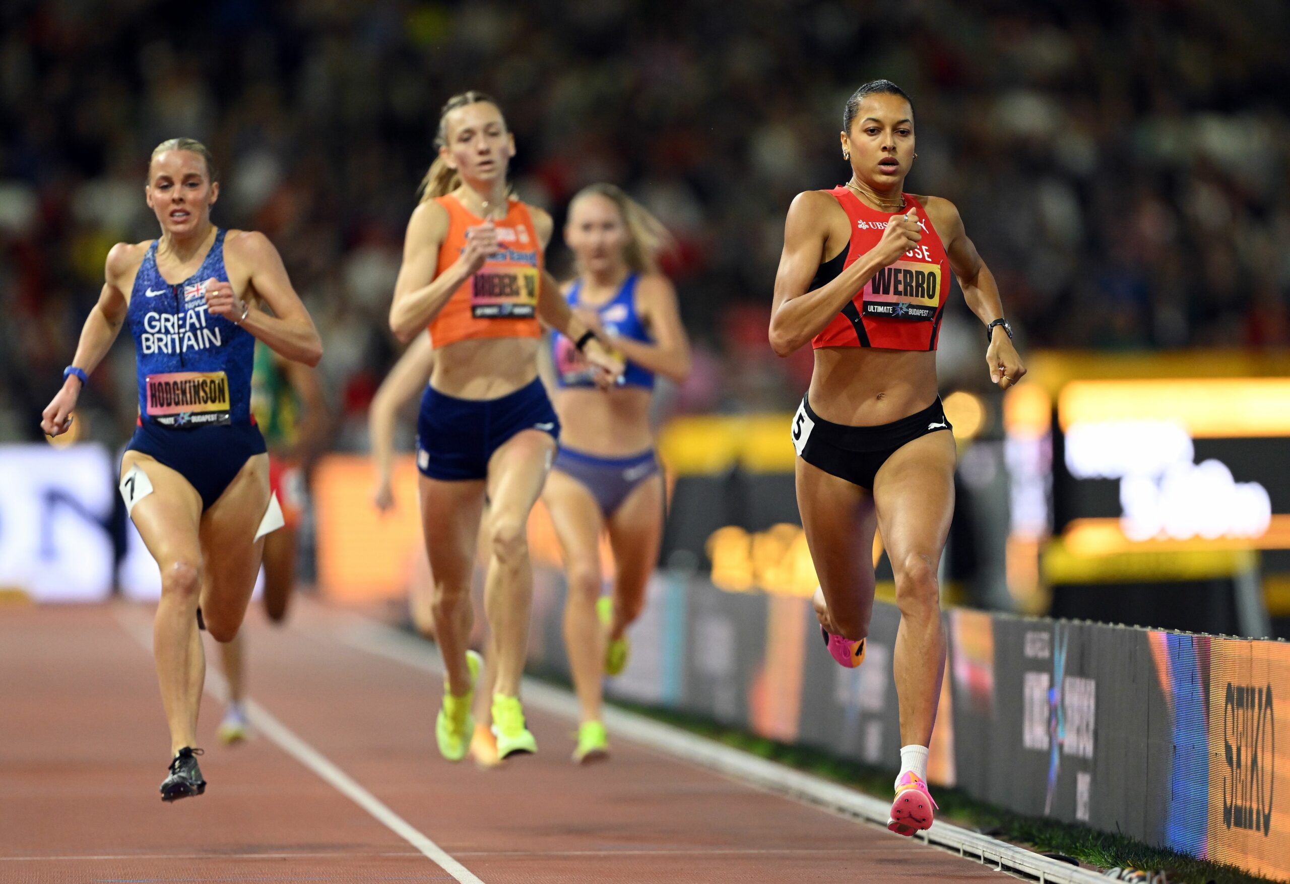 Veronica Vancardo renonce à la finale du 800 m après sa chute à Budapest