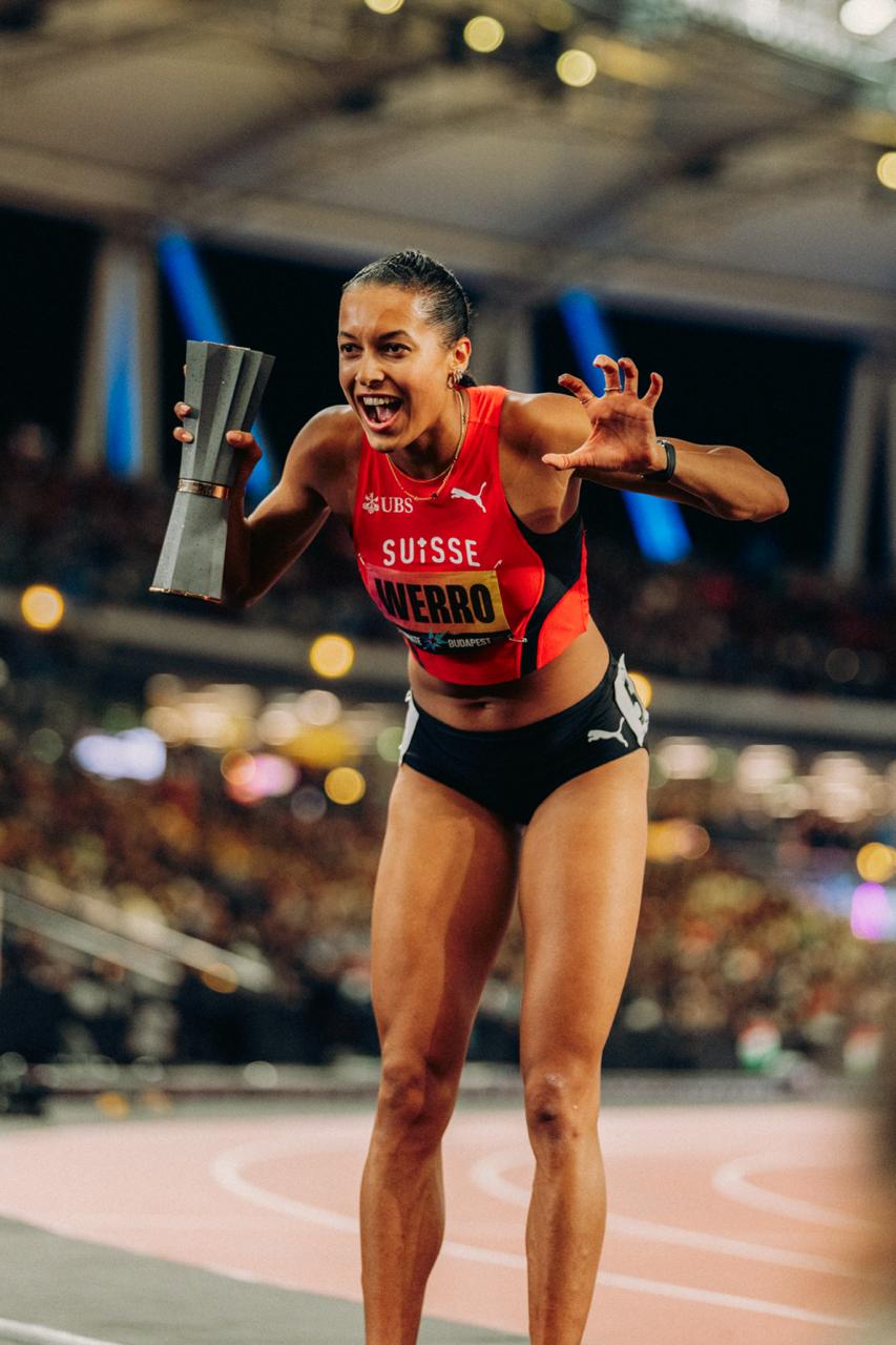 Arrivée de la demi-finale du 800 m féminin à l’Ultimate Championship Budapest 2026