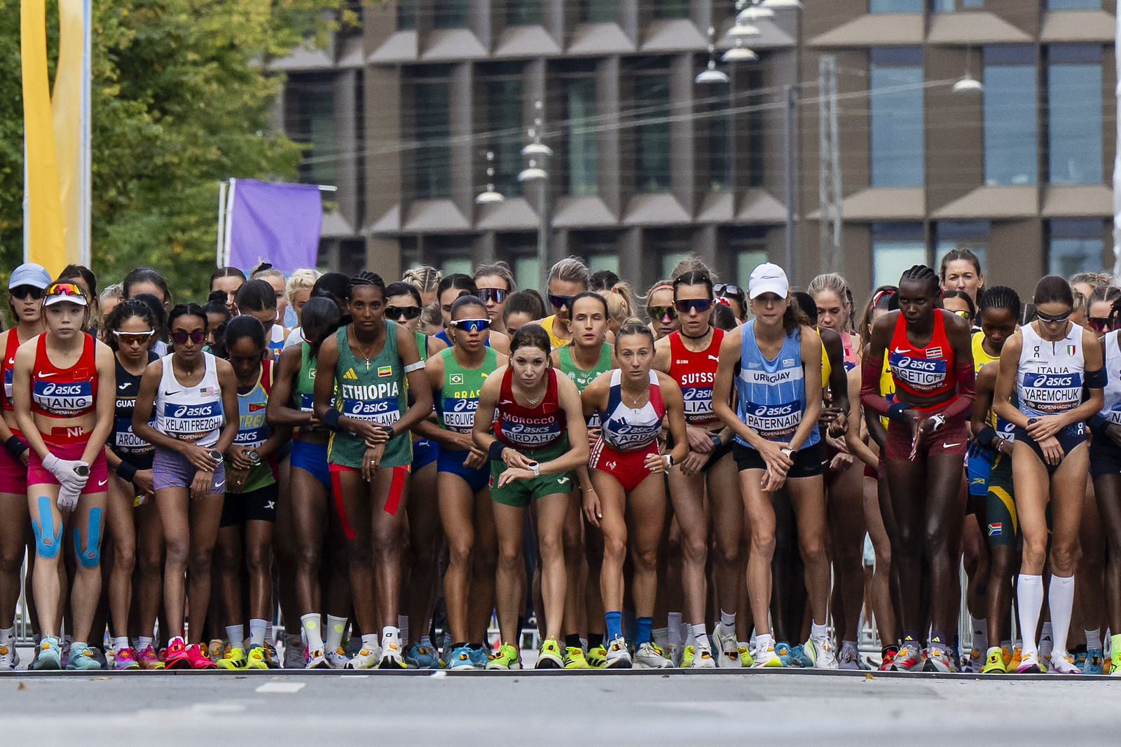 Agnes Ngetich et les concurrentes au départ du semi-marathon mondial de Copenhague en 2026