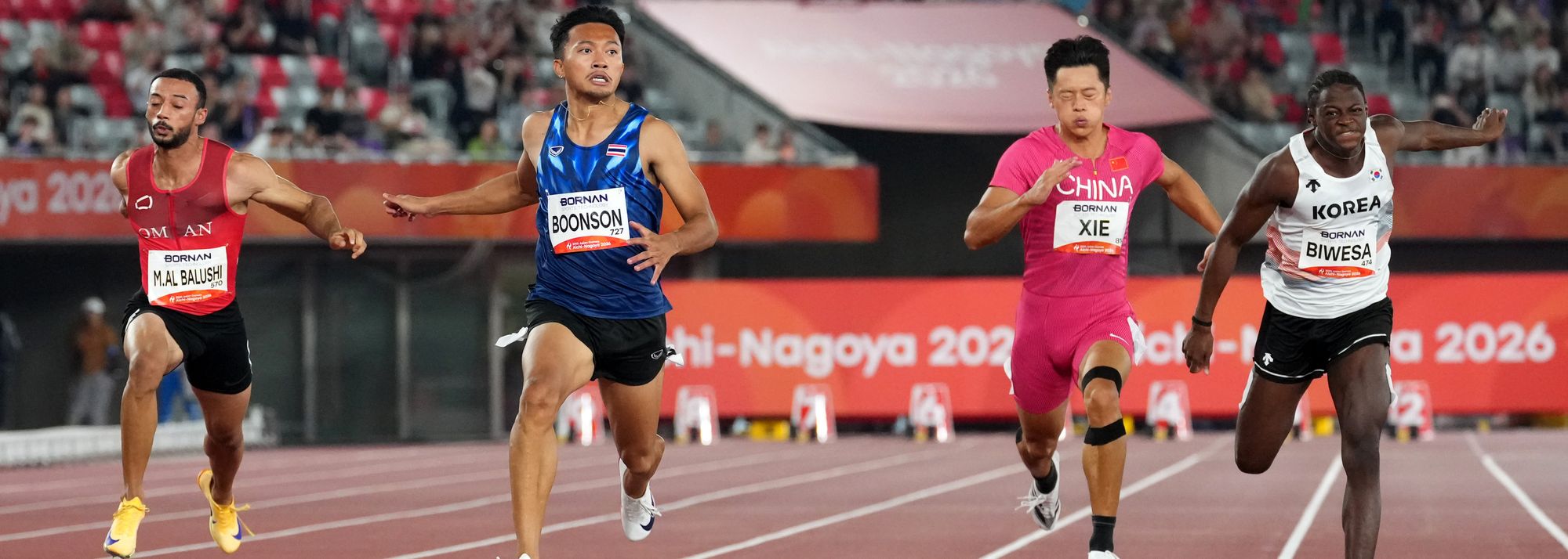 Puripol Boonson champion d’Asie du 100 m en 9 s 90