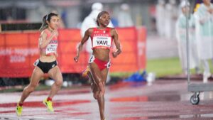 Jeux asiatiques : Winfred Yavi réussit un triplé inédit